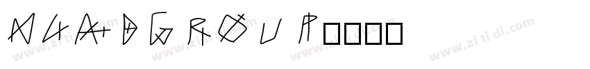 NCAB GROUP字体转换